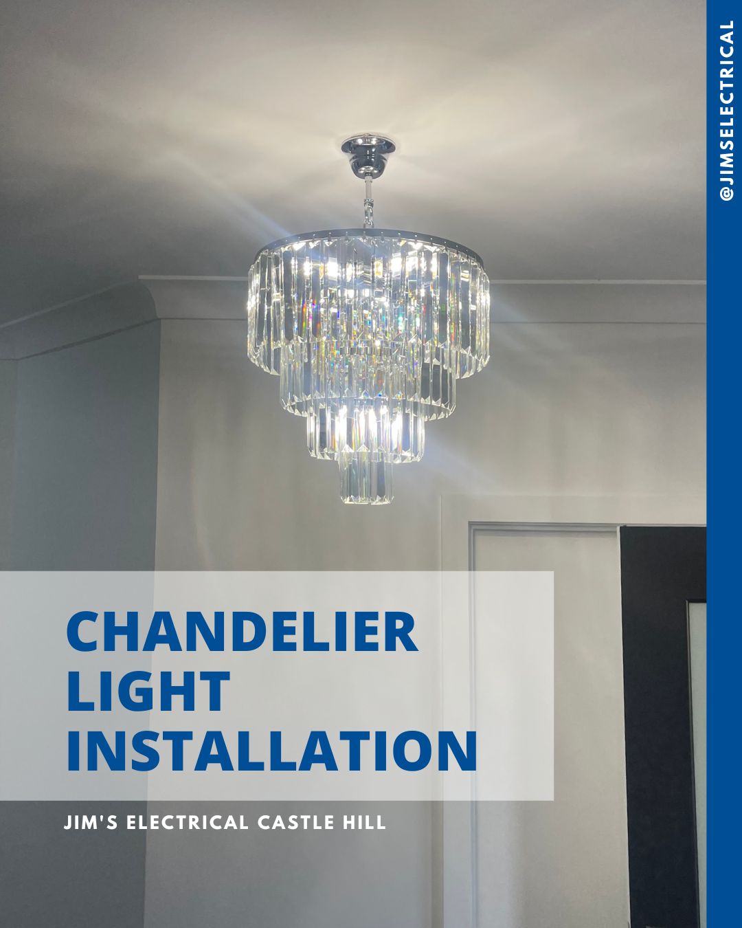 Chandelier Light Installation
